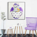 AnySell Cute Cat Cup 5D Diamond DIY Painting Embroidery Craft Kit Living Room Sleep