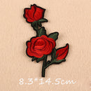 Fashion Jeans T-shirt Motif Sew/Iron on Applique Patch Embroidered Flowers