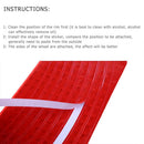 Bike Bicycle Cycling Motorcycle Wheel Tire Tyre Reflective Stickers(Red) Newly