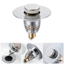 Sink Drain Stopper with Hair Catcher Bounce Drain Plug Filter Sink Drain Plug