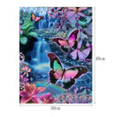 5D Diamond Embroidery Painting Butterfly Cross Stitch Craft Wall Decor Kit Newly