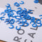 50pcs OD Tube PE Pipe Fitting Blue Clip C-ring RO Water Filter System (1/4)