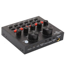 V8 Audio USB Headset Microphone Webcast Live Sound Card for Phone Computer