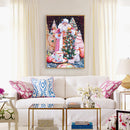 Diamond DIY Painting Full Santa Claus Drawing Kit Round Drill 5D Wall Decor
