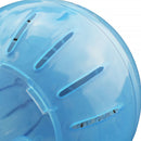 Plastic Mini Jogging Ball Pet Hamster Gerbil Running Ball Play Toys (Blue) Newly