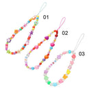 Anti-lost Women Beads Chain Strap Lanyard Mobile Phone Chain Mobile Phone Rope