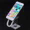 Oval-shaped Anti-theft Security Mobile Phone Display Stand Holder Spring