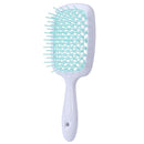 Wide Teeth Air Cushion Combs Scalp Massage Brush Hollow Grid Comb (Green) Newly