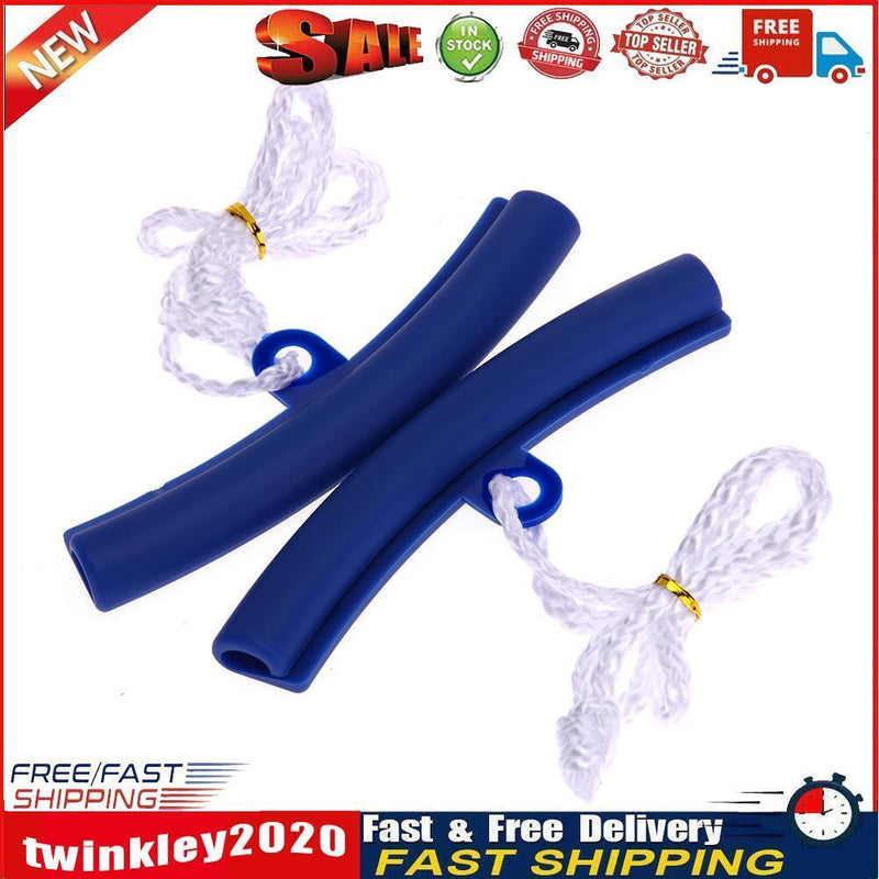 2pcs Motorcycle Saver Changing Tyre Tire Wheel Rim Edge Protectors (Blue) Newly