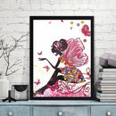 DIY Special-shaped Drills 5D Diamond Girl Painting Cross Stitch (r8043)