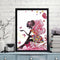 DIY Special-shaped Drills 5D Diamond Girl Painting Cross Stitch (r8043)