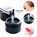 Manicure Fiber Extension Poly Builder Repair Broken Nails Nail Extension Gel