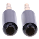 2pcs 3.5mm 3-Pin Male Audio Jack Plug Stereo Headphones DIY Socket Verbi