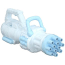 Gatling Bubble Guns 12-Holes Electric Bubble Machine (Pink Battery Charge)