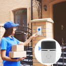 Wireless Remote Control 32 Ring Tone Doorbell Transmitter+?Receiver (Black)