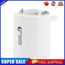 Mini Air Pump 1300mAh Rechargeable Air Pump Quick Inflate Deflate (White)