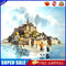 Castle Oil Paint By Numbers Kit DIY Acrylic Painting on Canvas Frameless
