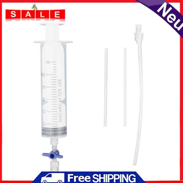 Cycling Tubeless Tire Sealant Injector 60mL Syringe Kit for MTB Road Bike