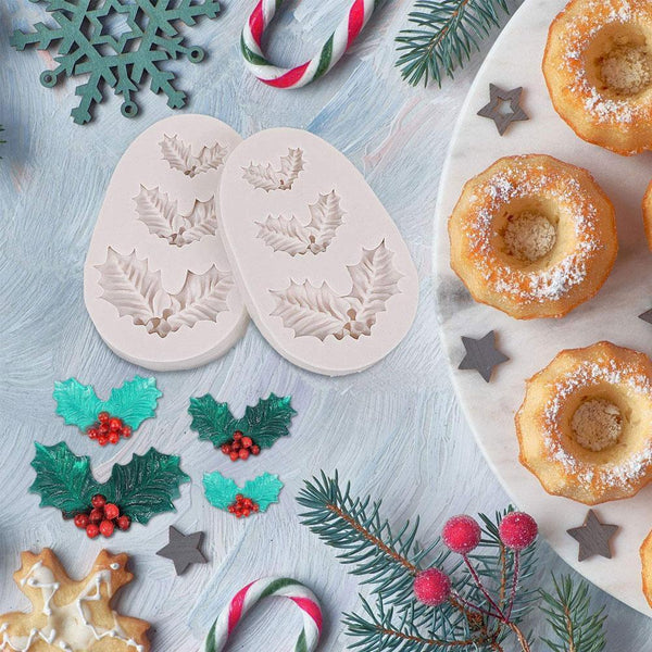 DIY Christmas Tree Deer Fondant Mould Cake Biscuit Baking Decorating Tools V5T5