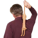 Wood Cat Relieves Itching on Back Portable Massager Backslap Back Scratcher