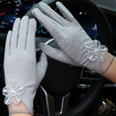 UV Protection Sunscreen Gloves Cyclist Driving Full Finger Gloves Thin Mittens