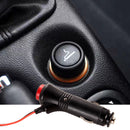 1PCS Universal Car Cigarette Lighter Black 12V 24V Lightweight Socket Plug Stec