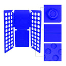 Laundry Folding Board Kids Adjustable Clothes Holder Organzier (Blue) Newly