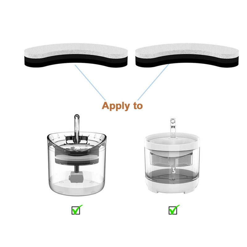 Cat Water Dispenser Fountain Activated Carbon Auto Filter Elements Replace Newly