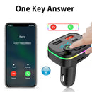 Practical ABS Car FM Transmitter FM USB Charger Audio MP3 Player Car Kit