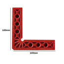 90 Degrees Carpenter Woodworking Square Corner Clamp Right Angle Ruler (C) Newly