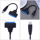 0.2M/7.87" USB 3.0 to SATAIII Converter OTG Adapter Cable for 2.5" HDD SSD