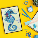 Diamond Painting 50 Pages A5 Notebook DIY Sketchbook Drawing Diary Book Craft