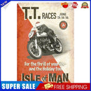 Metal Signs TT Motorcycle Competition Iron Painting Wall Art Poster 20x30cm