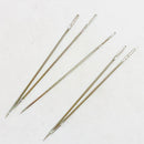 25x Stainless Steel Sewing Needles Threading Embroidery Stitching Big Eye Needle