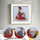 Diamond Painting Partial Special Drill Dress Lady Rhinestone Picture (Y063)