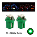 2pcs 5050SMD LED Car Lights Dashboard Warning Indicator Auto Instrument Lamp Kit