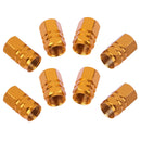 8pcs Car Motorcycle Truck Bike Tire Valve Stem Caps Aluminum Alloy Dust Cover