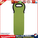 Outdoor Camping Dust-proof Red Wine Bottle Cover Protective Sleeve (Green) Newly