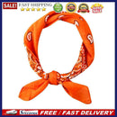 Hip Hop Unisex Women Men Shawl Cashew Flower Square Scarf Hair Band (Orange