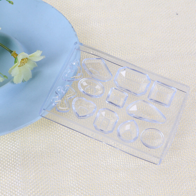 1pc Crystal Silicone Mold Earrings Pendant Jewelry Making Mould Craft Tool Newly