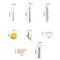 wood Sculpture Clay Tool Pottery Ceramic Tool Carving Cutter Needle Graver