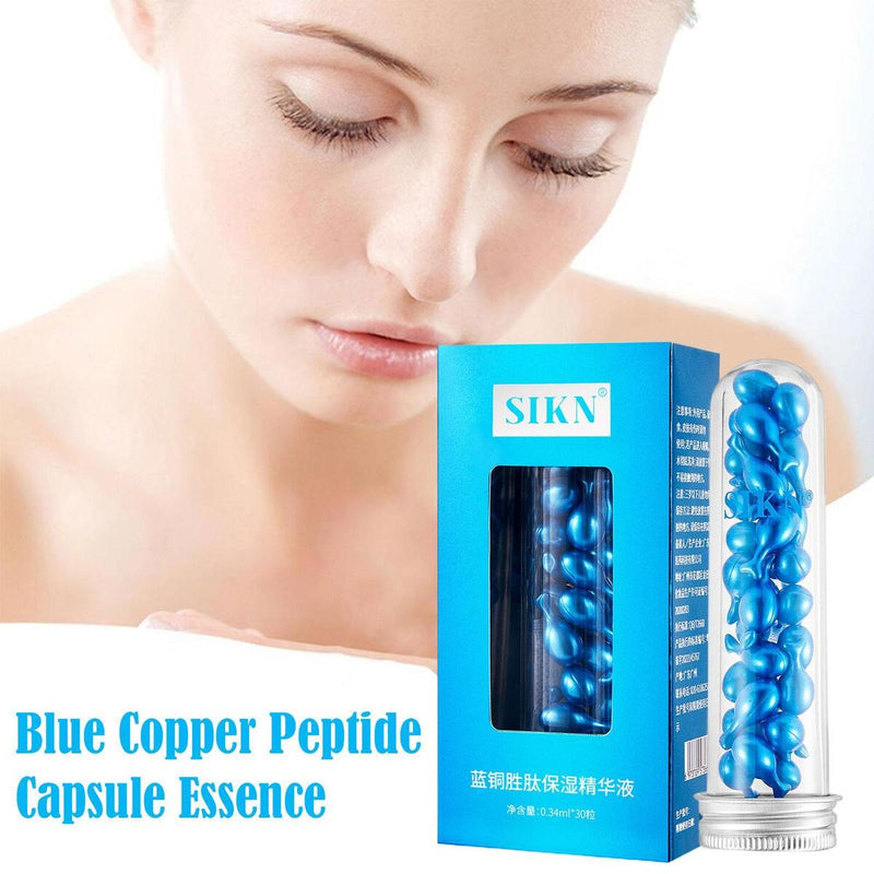 Blue Copper Peptide Capsule Essence Repair Feuchtigkeitspflege für die Haut.