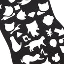 Decorative Painting Template Cat Paper Cards Durable Scrapbook Album