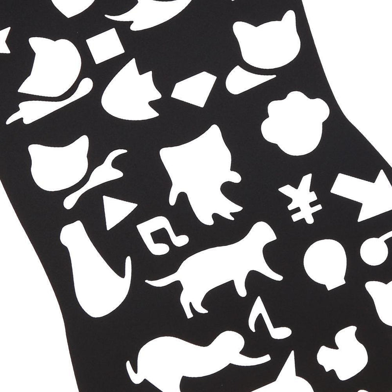 Decorative Painting Template Cat Paper Cards Durable Scrapbook Album