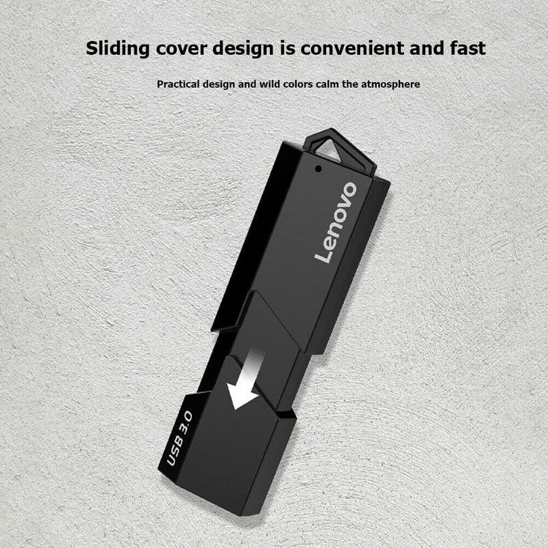 Lenovo D204 5Gbps USB 3.0 Memory Card Reader 2 in 1 SD TF Portable Adapter Newly