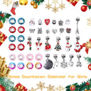 Christmas Pendant Ornaments Set DIY Jewelry Bracelet Pendant Beads Decoration