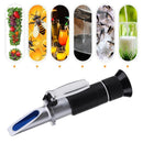 Handheld Alcohol Refractometer Hydrometer Sugar Wine Concentration Meter Newly