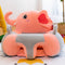 Cute Cartoon Baby Sofa Stand Seat Cover Infant Toddler Nest Washable Cradle