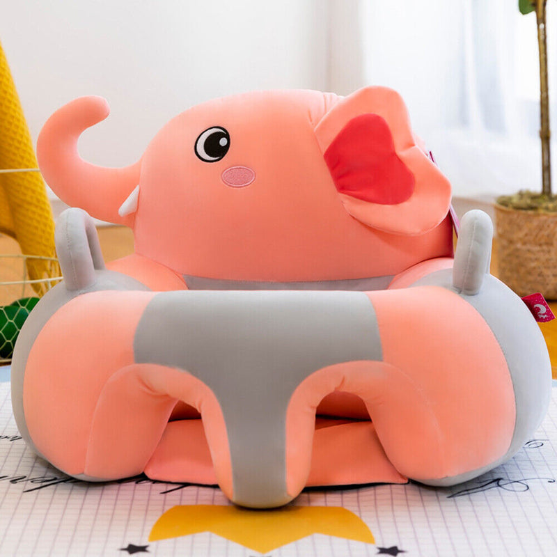 Cute Cartoon Baby Sofa Stand Seat Cover Infant Toddler Nest Washable Cradle
