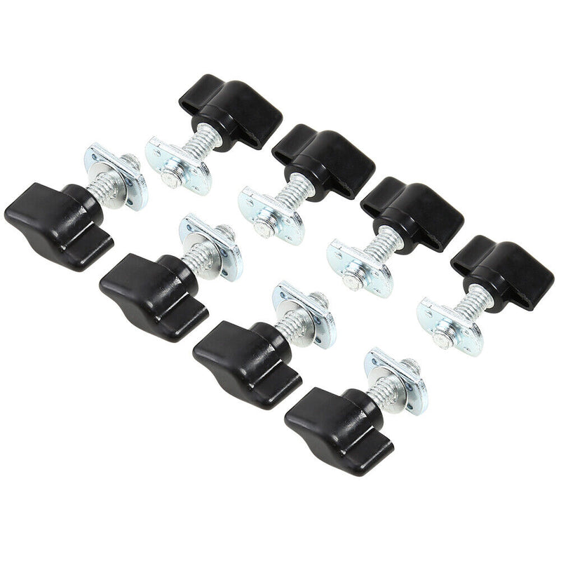 Hardtop Quick Release Thumbscrew Washer Nut Set for Jeep Wrangler YJ TJ JK 87-17